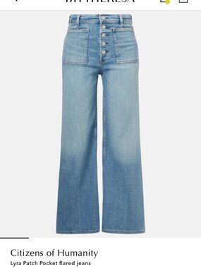 Citizens Of Humanity Lyra Patch Pocket Jeans